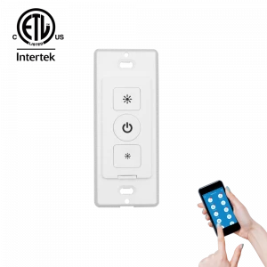 ETL approved 300W Output Triac 0-10V Smart Life Tuya Wall Dimmer Wifi Dimmer work with Amazon Alexa Google Home