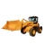 Import European type 2 ton diesel wheel loader tractor farm loader on sale from China