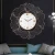 Import Factory direct sales customizable modern home decoration metal wall clock from China