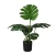 Import factory direct supply artificial plant 120cm plastic monstera plant for indoor decoration from China