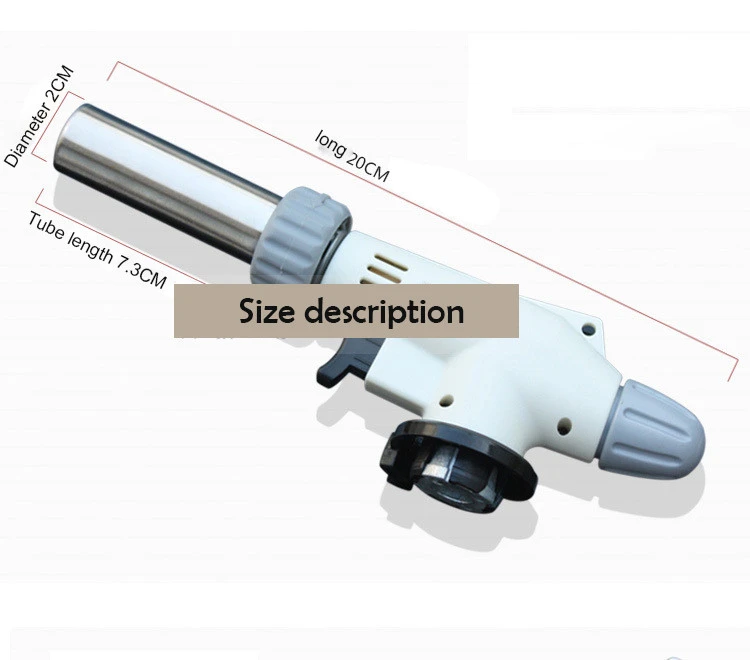 Factory direct supply outdoor spray gun blowtorch multi-function welding torch flame gun