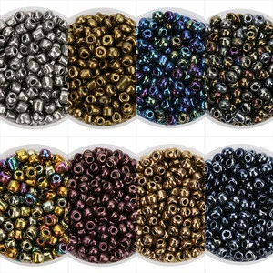 Factory Direct Wholesale 4mm Seed Beads Round Glass Beads For Jewelry Making