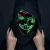 Factory Led Light Up Party Mask Masquerade Rave Mask Halloween Mask For Rave Party