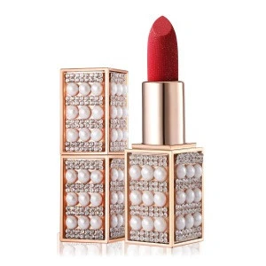 Factory price makeup customized multiple colors private label pearl shimmer lipstick