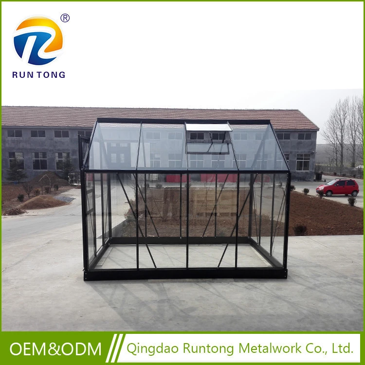 Factory Price Walk-in Glass Panels Garden Agricultural Greenhouse