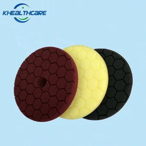 Factory Sell Soft Care Car Polishing Sponge Round Shape Different Colors Optional