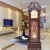 Import Factory Solid Wood Luxury Decor Mechanical Mechanism Floor Grandfather Clock from China