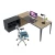 Import Factory Spot Goods Modern Particleboard Office Furniture Design / Home Office Desk from China