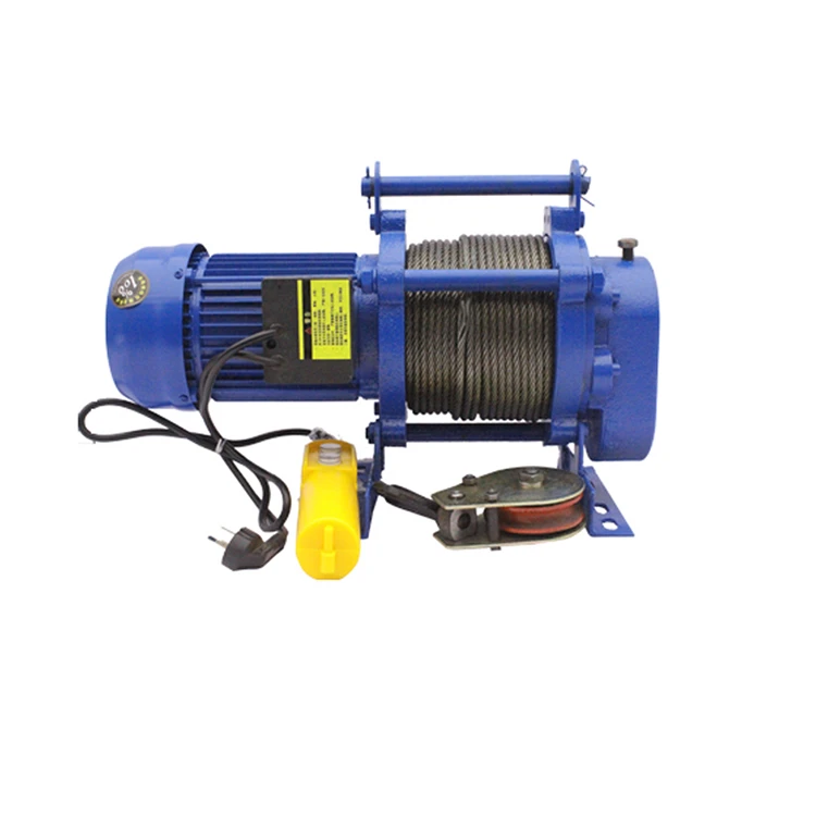 Factory Supply portable multifunctional construction material lifting winch for wholesales