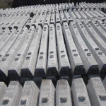 Factory supply reclaimed Anti-corrosion treated railway wooden sleepers