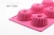 Import Factory wholesale 6 Cavity Silicone 3D Mini Chiffon Cake Mold DIY Baking cake Tools kitchen tools from China