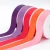 Import Factory wholesale custom gross grain 3-100mm 196 solid color 25mm braned grosgrain ribbon rolls from China