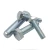 Import Factory wholesale DIN933 grade 8.8 steel hex bolt zinc plated from China