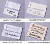 Factory wholesale labels for garment accessories market in guangzhou