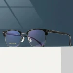 FANXUN3336 New High Quality TR Eyebrow Frame Fashionable Metal Embedded TR Temple Alloy Neutral Light Luxury Eyeglasses Frames