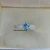 Import Fashion 925 Sterling Silver Sky Blue Topaz Cushion Cut Engagement Ring from India