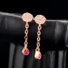 Fashion hanging bulk earrings sterling silver jewelry for women