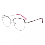 Fashion high quality metal women optical eyeglasses frames