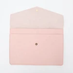 Fashion Pink Women Cheap PU Leather Custom Size Inch 4psc Notebook Bags Set Laptop Sleeve Cases