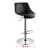 Import Faux Leather with Backrest Large Seats Breakfast Stools for Kitchen Height-Adjustable Swivel Bar Stool from China