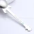 FDA Approved Creative Colorful Stainless Steel Tea Dinner Table Guitar Spoon Set Dessert Coffee Sugar Spoon for Ice-cream