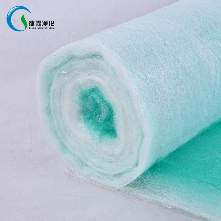 filtro de cabina de pintura filtro de fibra de vidrio filtro de parada de pintura para proveedor de China