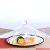 Import Fine glass smoke  molecular gastronomy hotel chef supplies artistic conception cold dish creative pumpkin cover tableware from China