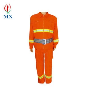 fire fighting suit / fire resistant suit fire clothing for fireman