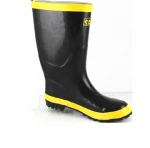 fire resistant safety boots durable rubber upper safety boots for special purpose