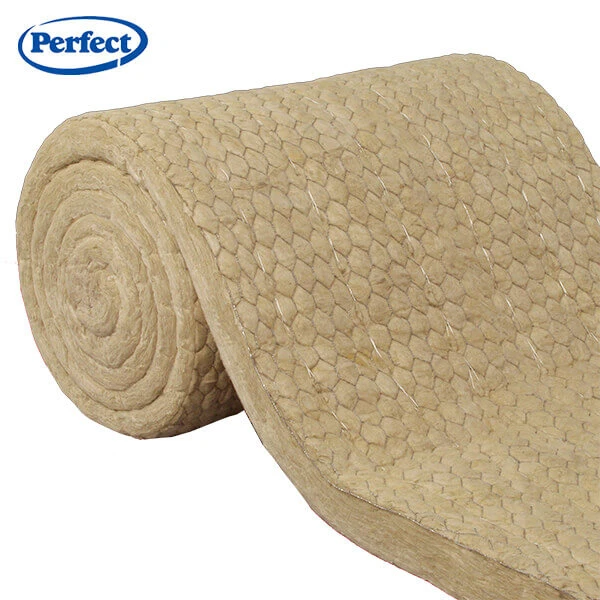 Fireproof sound absorbing insulation material rock wool blankets construction material wholesale