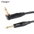 Import Flanger Guitar-Electric Guitar Bass Amplifier Amp Cable Black Right-Angle Wire Cable Audio Adapter Stringed Instruments Parts from China