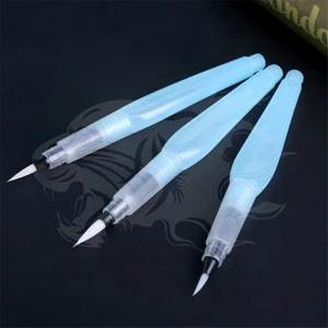 flat round brushes drawing art materials calligraphy water pen bristle paint brush