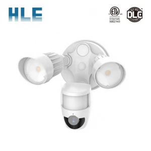 Floodlight Security WiFi Camera L800 Motion-Activated with Alarm Push and Cloud Service, for Home Security Outdoor Use