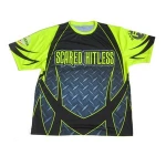 fluorescent yellow boys & girls softball jersey diamond plate baseball jersey