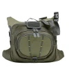 Fly fishing Chest Pack Fishing Fanny Pack Backpack Vest Waist Tackle Box With Multiple interior pockets