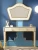 Import FO480  italian Modern golden Dresser without Mirror Stool Set Furniture Bedroom Dressing Table from China
