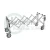 Import Foldable funeral mortuary stretcher church truck trolley from China