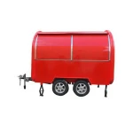 food truck fruit shape trailer generator food cart ice cream