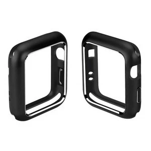 For Apple Watch Series 4 40mm 44mm Luxury Cover Shell Bumper Built-in Magnet Magnetic Adsorption Metal Frame Protective Case