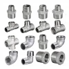 Forging Galvanized Carbon Steel Stainless Steel Tube Fittings, Nipple/ Elbow/ Tee / Union Hydraulic Pipe Fittings