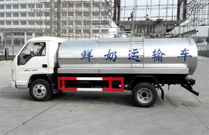 Forland diesel 7 tons fresh milk tanker truck