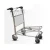 Import Four Wheel Steel Caster Baggage Hand Airport Trolley Luggage Carts from China
