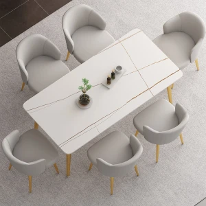 Free sample indian hot sale dining furniture modern dining table