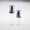 Free samples refillable empty plastic bottles 60ml 100ml aluminum pump spray bottle