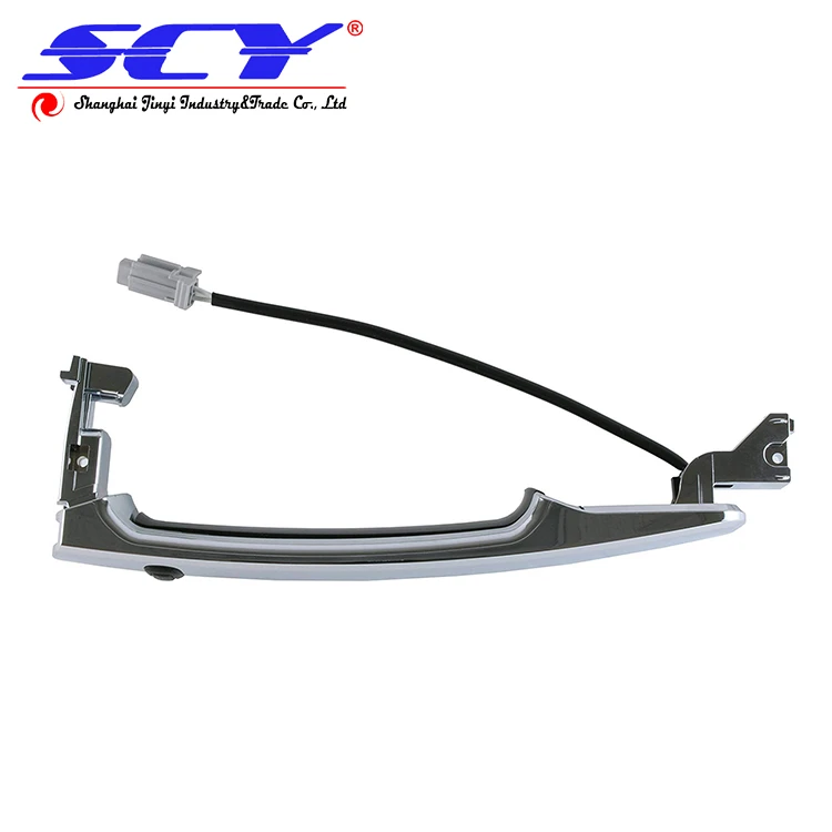 Front Left Driver Outside Chrome Car Door Handle Suitable for Nissan Murano OE 80640CB01A 80640CB81B 82645CA000 80640CL00A
