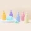 Frosted Colorful Glass Essential Oil Dropper Bottle