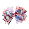 Frozen Elsa Anna Promotion Stacked Bows Hairgrips For Kids Gift