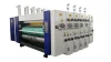 FULL AUTOMATIC PLC corrugated carton box printing die cutting making machine