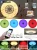 Import Full Colors RGBW 4 in one Bluetooth Smart LED Ceiling Light with Music from China