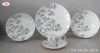 Full decor coupe shape Portuguese porcelain dinnerware